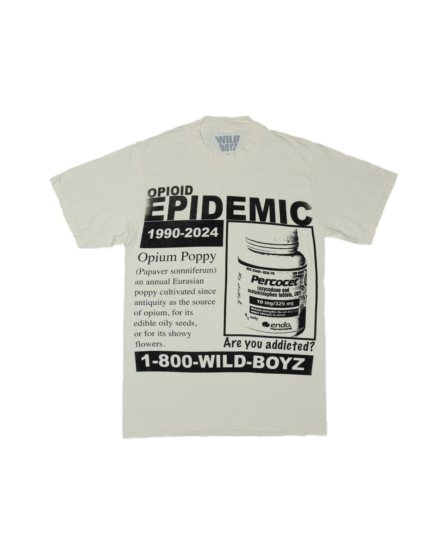 Wild Boyz Opioid Tee (Off White)