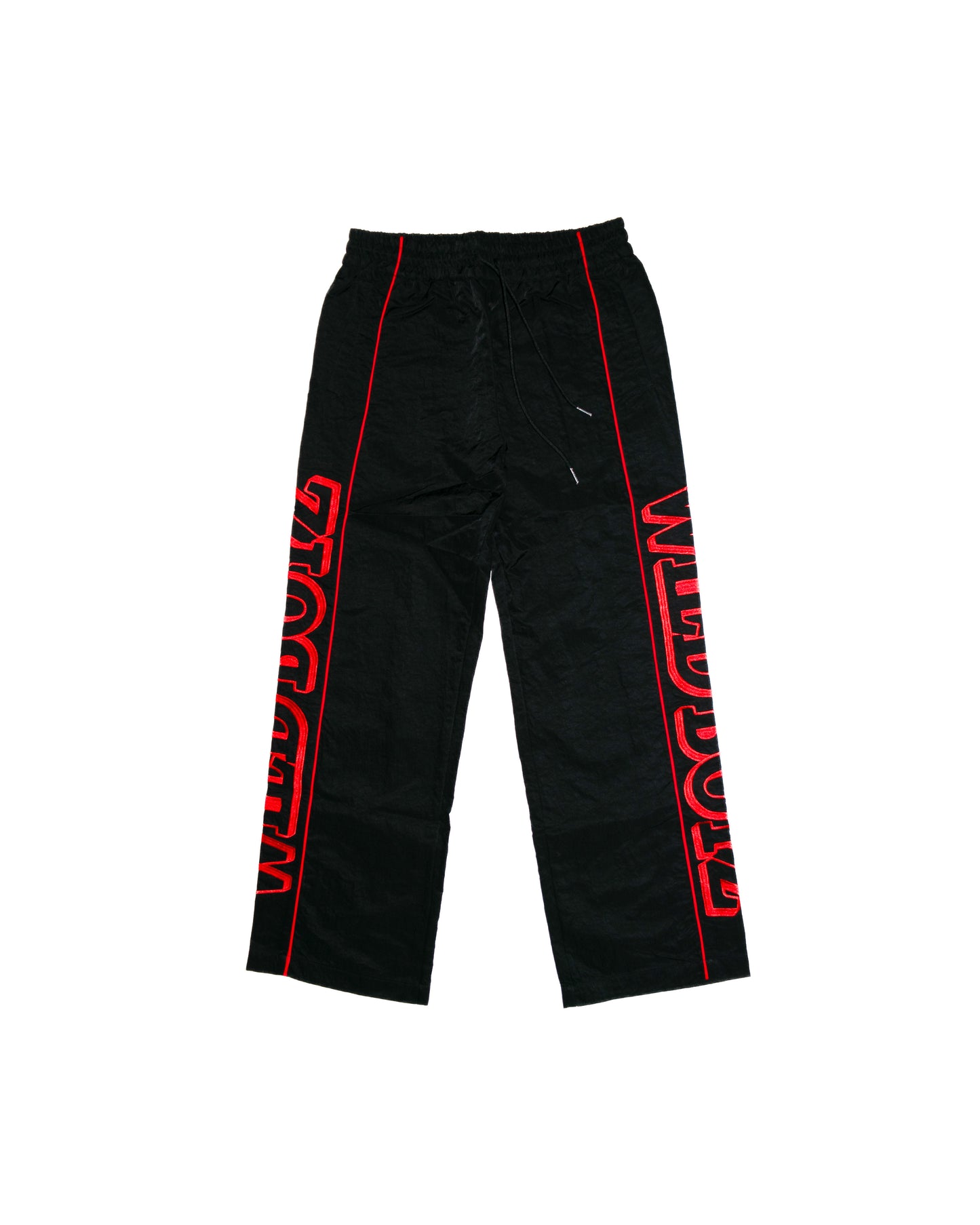 Wild Boyz Track Pants (Black/Red)
