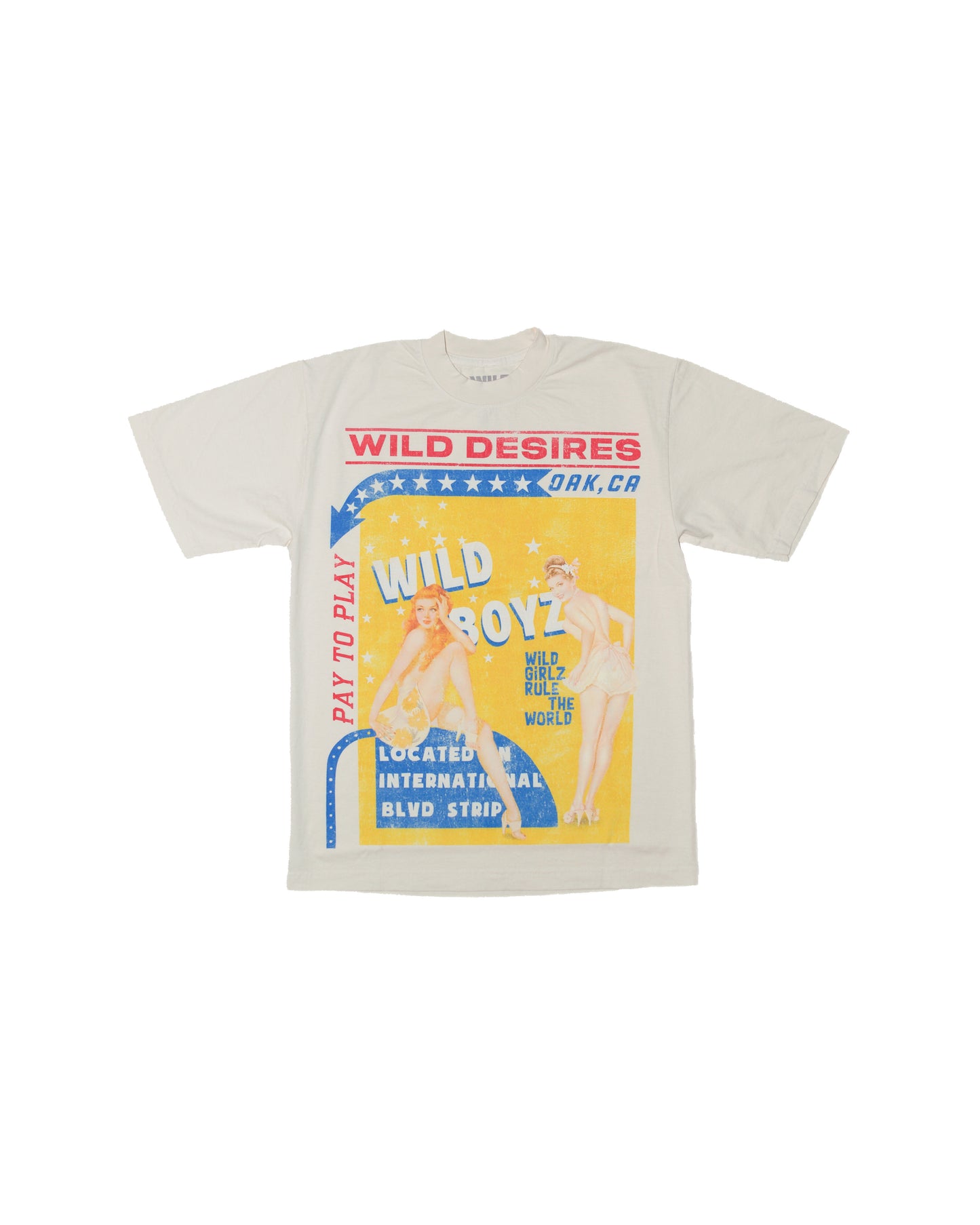 Wild Boyz Desires Tee (Creme)