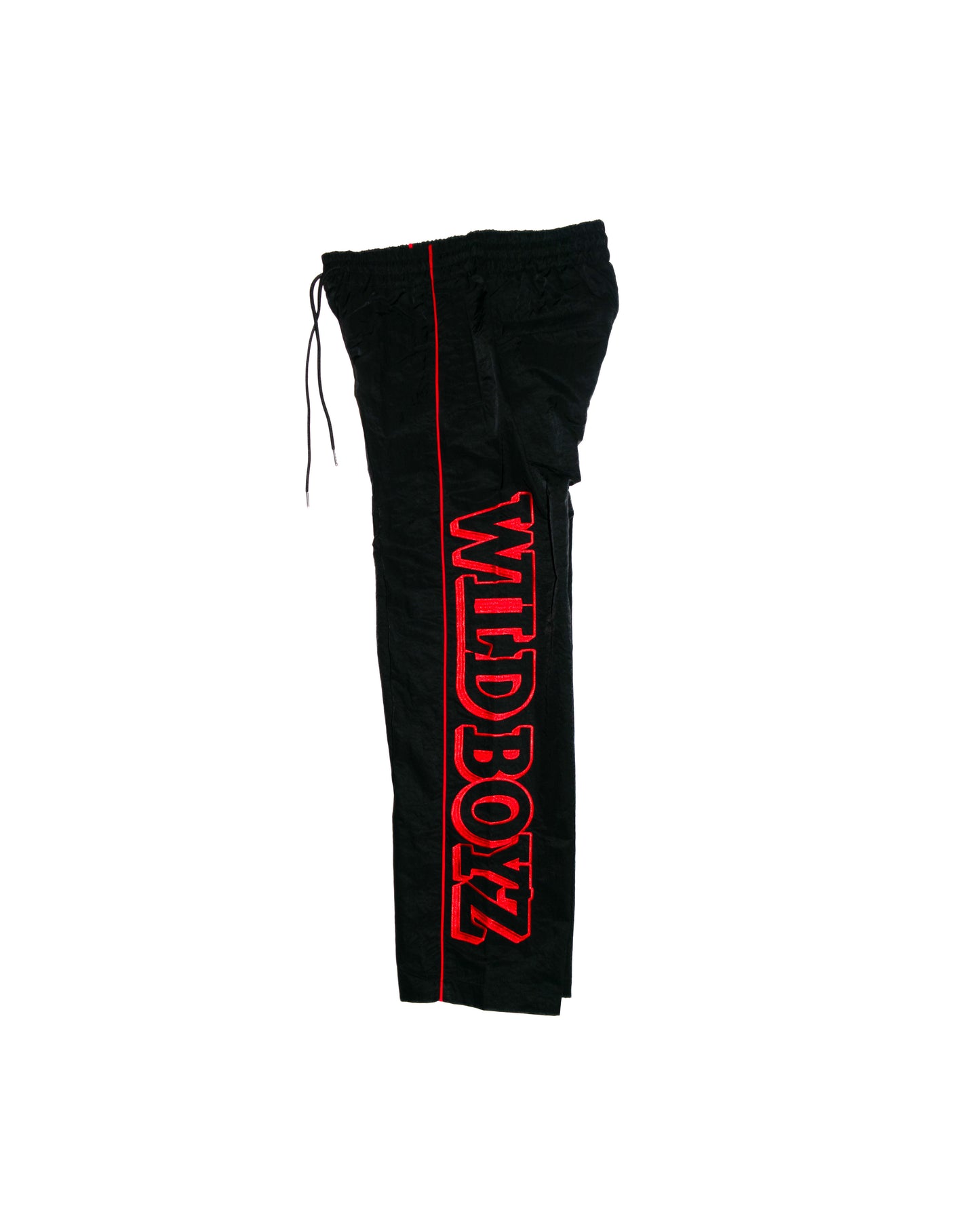 Wild Boyz Track Pants (Black/Red)