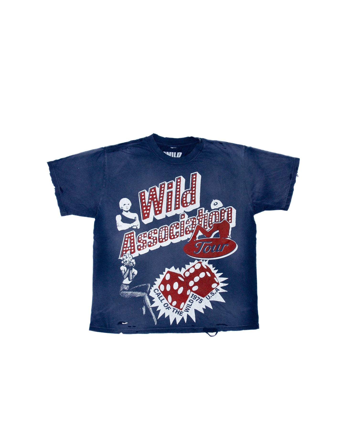 Wild Boyz Association Tee (Navy)