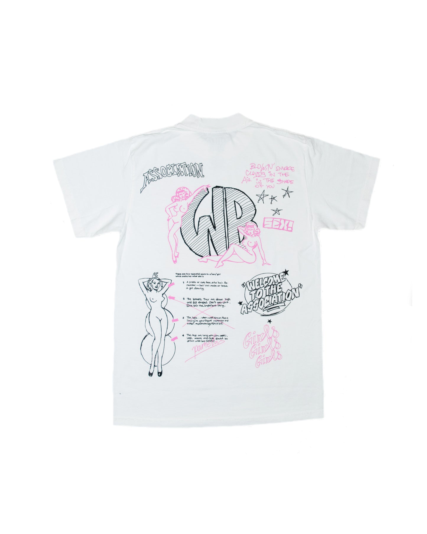 Wild Boyz Stripper Tee (White)