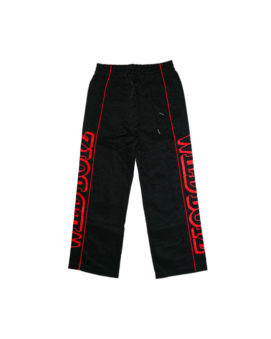 Wild Boyz Track Pants (Black/Red)