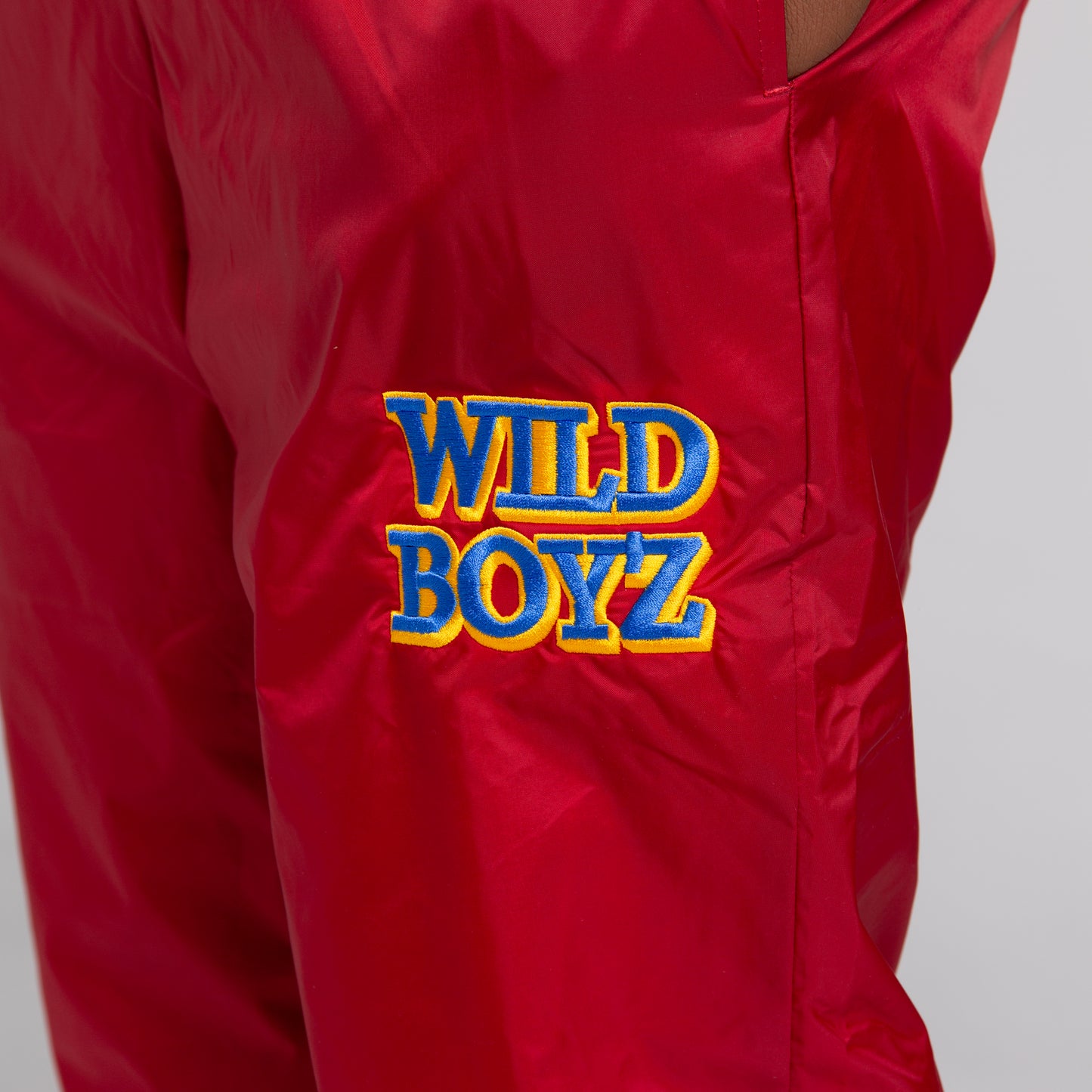Wild Boyz Nylon Pants (Red)