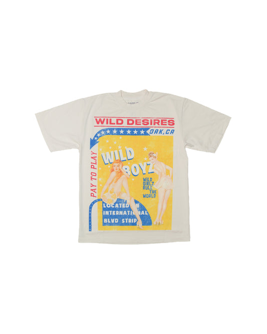 Wild Boyz Desires Tee (Creme)