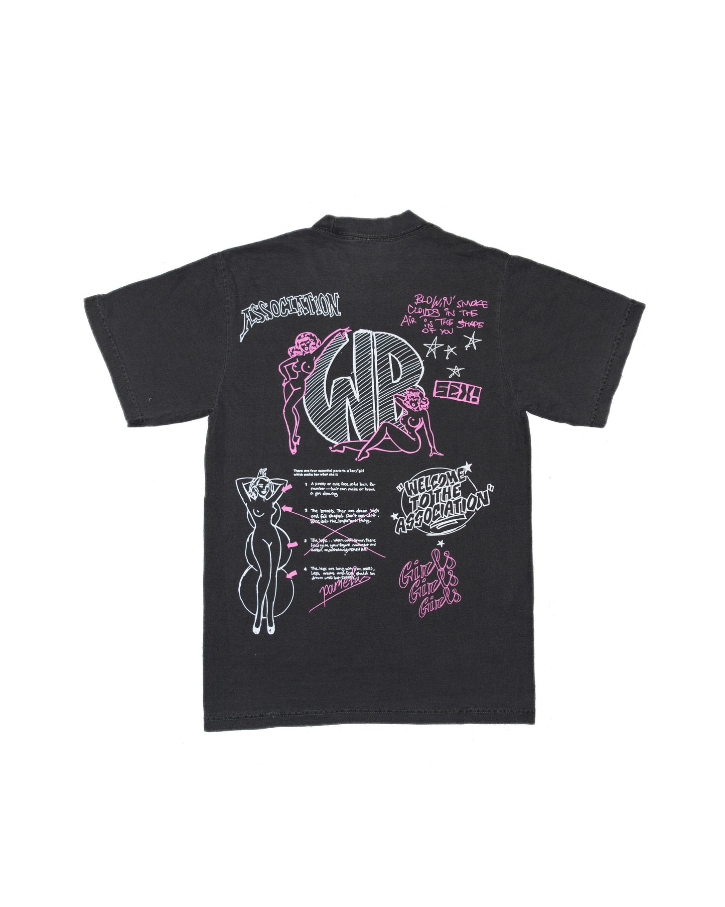 Wild Boyz Stripper Tee (Vintage Black)