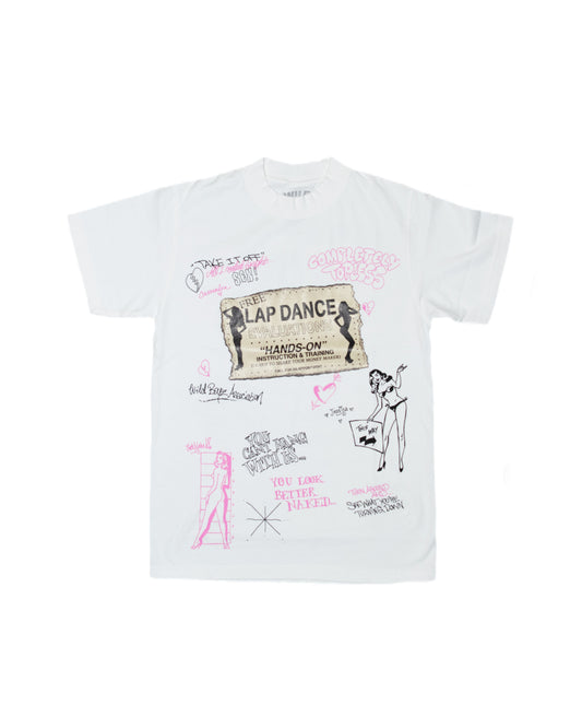 Wild Boyz Stripper Tee (White)