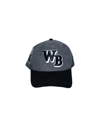 Wild Boyz Suede Trucker Hat (Grey)